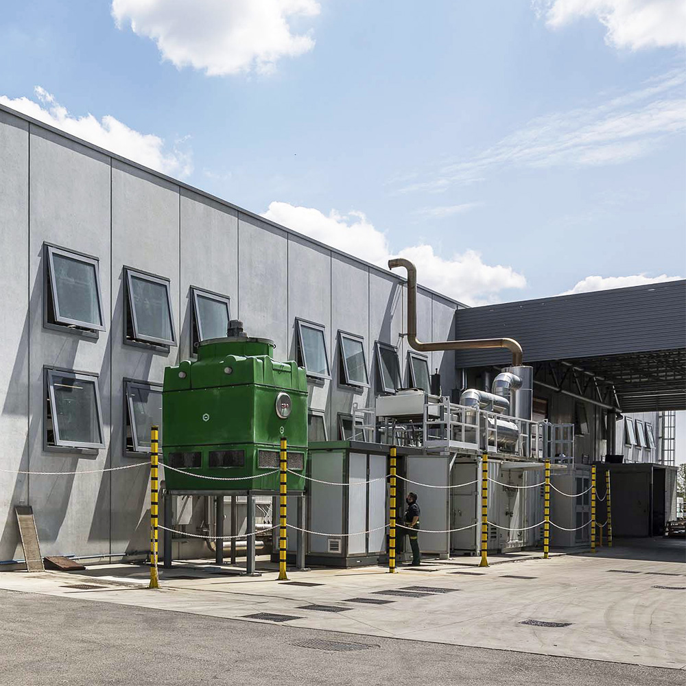 trigenerator plant industry plastics materials